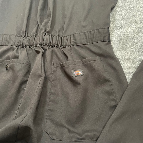 Dickies Women's FLEX Cooling Short Sleeve Coverall Jumpsuit Romper Black Size S - Picture 11 of 14
